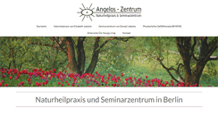 Desktop Screenshot of angelos-zentrum.de